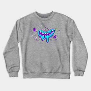 Drippy Candy Face Crewneck Sweatshirt